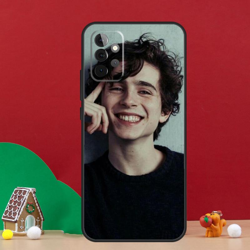 Timothee Chalamet Actor Case For Samsung Galaxy A54 A06 A16 A26 A36 A56 A53 A32 A52 A33 A13 A55 A35 A15 A14 A34 A17