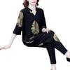2025 Korean Style Women's Large Size Casual Summer Two-Piece Suit