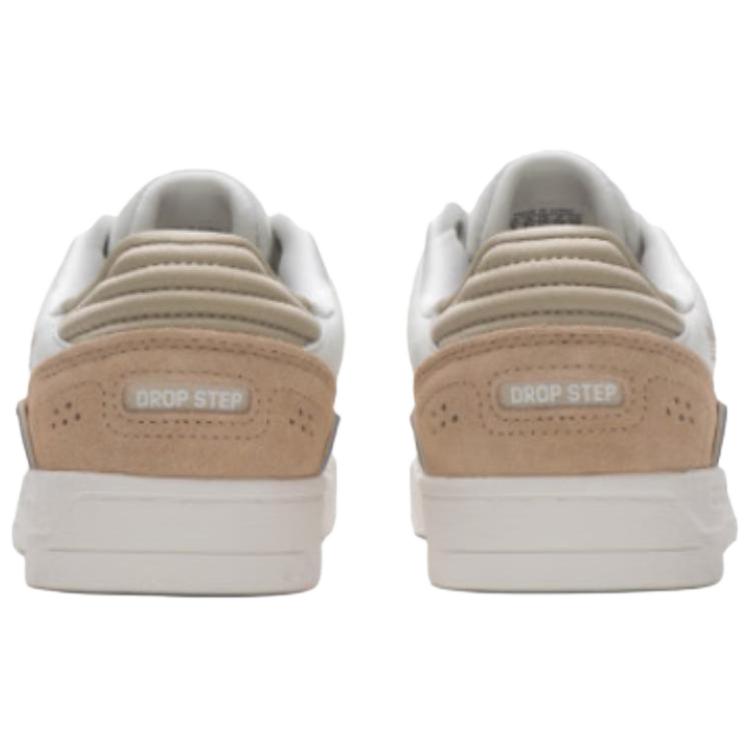 Adidas Originals Drop Step 2.0 Abrasion Resistant, Lightweight, And Breathable Low Top Skateboard Shoes Women's White Sneakers JQ0078