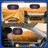 Car Sunshade Insulation & Sun Blocker for Windshield and Side Windows - Blackout Interior Curtains