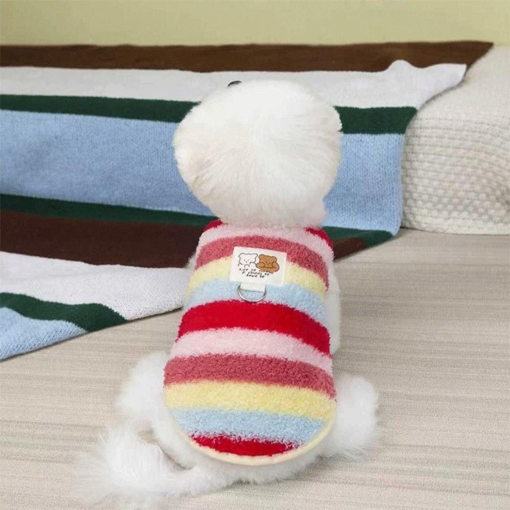 Winter Dog Hiking Jacket Fleece-lined Plush Dogs Coat Fashion Dog Bodysuit for Small Medium Dog