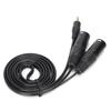 Plug and Play Microphone Cable 1/8 Inch to 3-Core Double XLR Audio Adapter Cable  Audio Recording