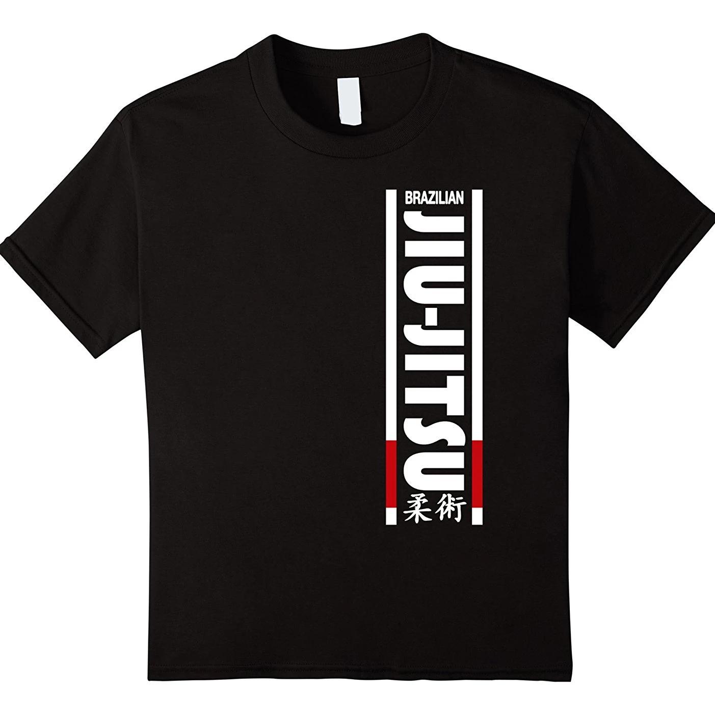 

Hot Sale MMA BJJ Brazilian Jiu Jitsu Chinese Font Mens TShirt Summer Cotton Short Sleeve ONeck Unisex T Shirt New S