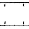 Set di legacci per letto multi-anello transfrontaliero: Restrizioni Regolabili con Piuma da Stuzzicare, Maschera, Manette & Manette per Piedi