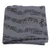Fashion Stylish Thin Section Printed Musical Notes Chiffon Scarf Shawl Air Conditioner Shawl