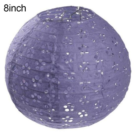 Chinesische Pflaumenblüte Hohl hängende Papierlaterne Hochzeits- Festivaldekoration