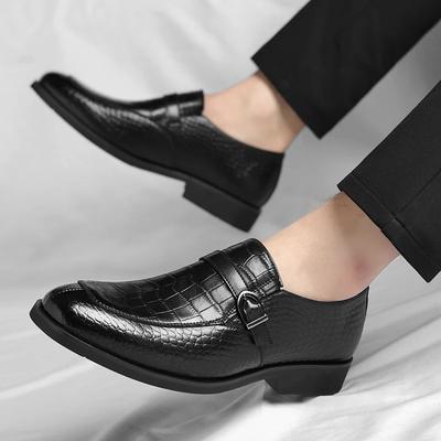 Leder Atmungsaktiv Herren Lederschuhe Frühling Herbst Neu Business Anzugschuhe Britischer Stil Weiche Sohle Lässige Slipper Loafers Schuhe