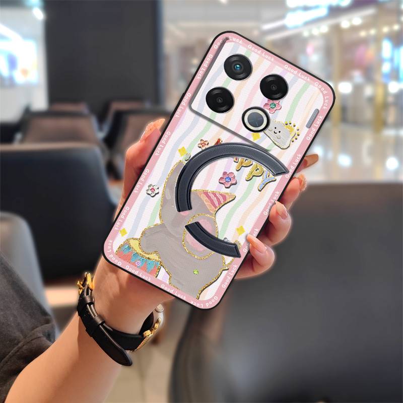 Phone Pouch Shockproof Phone Case For Infinix GT 20 Pro/X6871 Fashion Design Full Wrap Cute Silicone Graffiti Durable