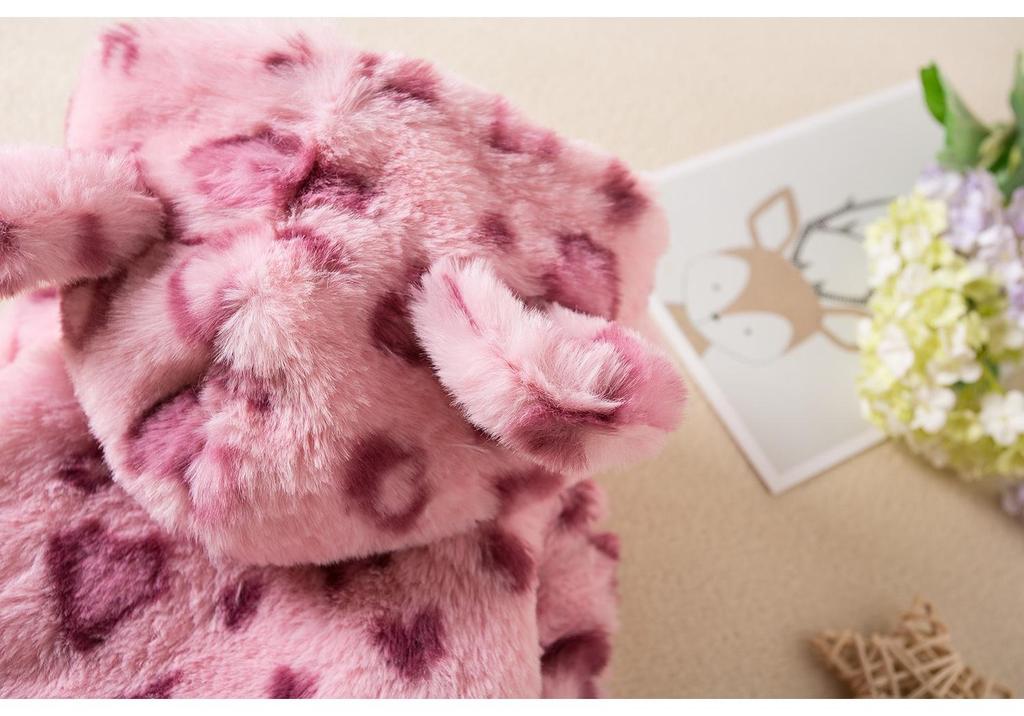 Leopard Print Thickened Coat for Small Dogs - Pet Trendy Apparel for Spring and Autumn