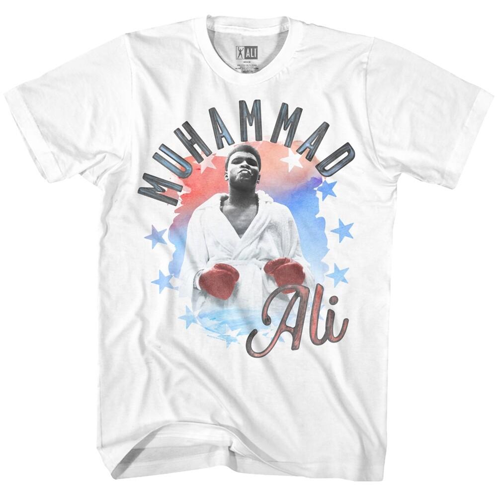Muhammad Ali ALIRWB White Adult T-Shirt XXL