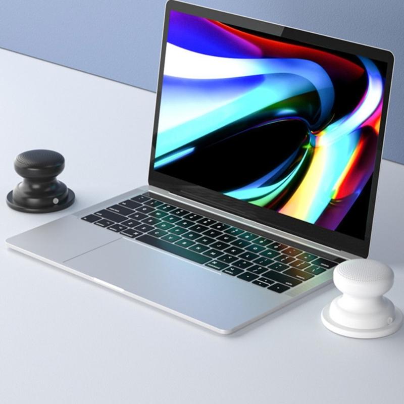 Small Bluetooth-compatible Speaker Wireless with Magnetic Base Powerful Waterproof Easy Attach Portable Mini Speaker