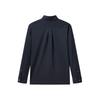 FILA Blue Series Simple Classic Soft Comfortable Long Sleeve Shirt Men shirts Legendary-Blue F11M012401G-NV