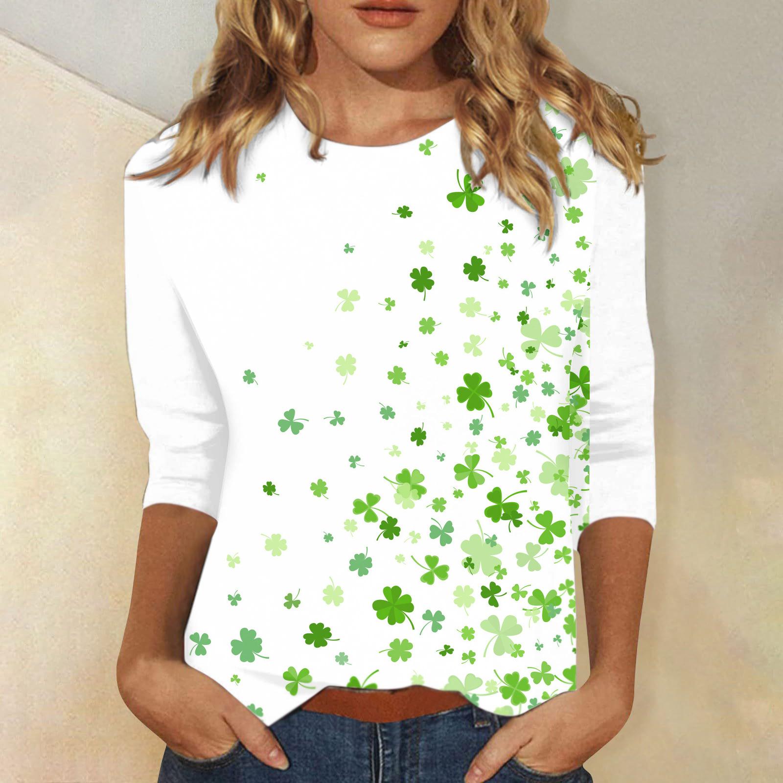 

Весна и осень лето женская 3D красочная футболка новая с короткими рукавами круглый вырез рукав семь центов 5XL