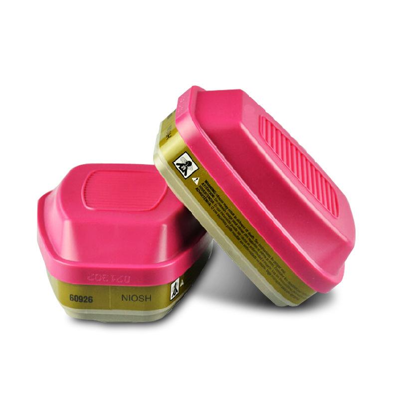 

Аксессуары для противогазового фильтра 60926, 60923, 60921 Коробка для газового фильтра Коробка с активированным углем, защищающим от органических газов