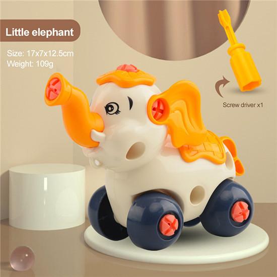 Dětské DIY Sestavování Matkami Vozidlo Letadlo Stavební Vozidlo DIY Demontáž A Sestavení Model Hračka Dětský Dárek