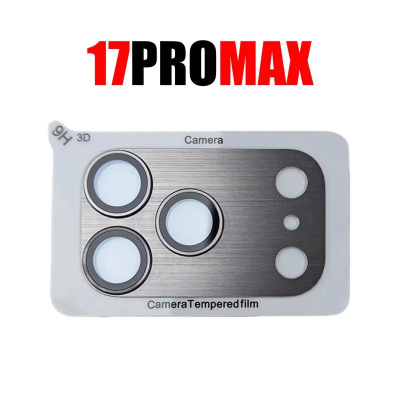 1Pc Protective Film For iPhone 17 Pro Max For iPhone 17 Pro Full Coverage Ultra-Thin Camera Lens Protector Metal Frame 2026 New