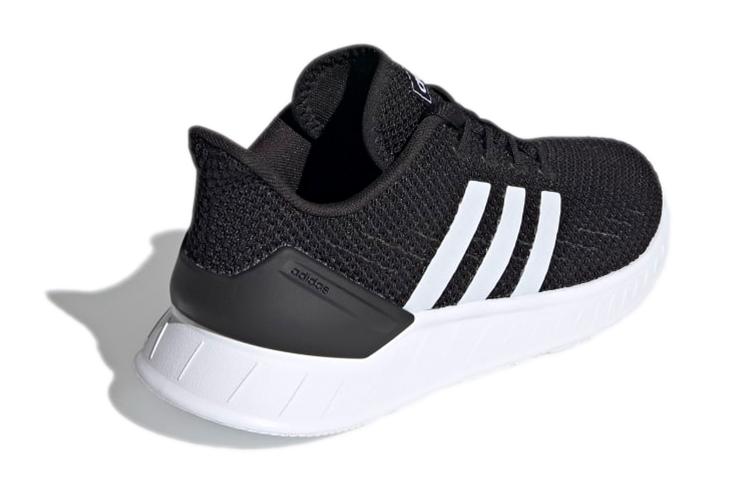 Adidas Neo Questar Flow Nxt K Black White Low top Kids' Running Shoes Kids' FZ2957