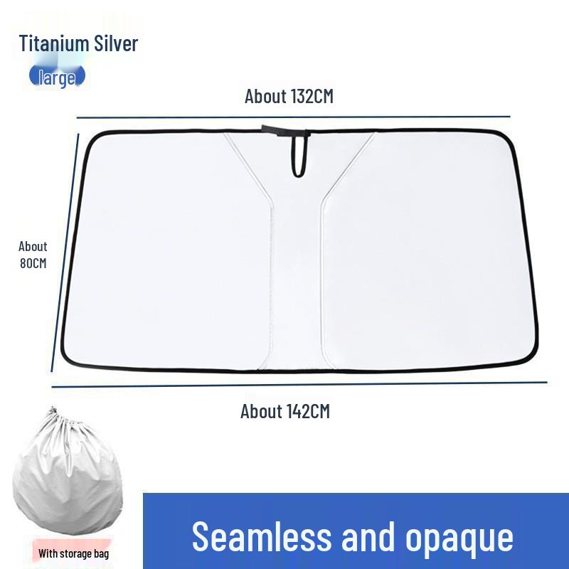 Summer Laser Windshield Sunshade with Heat Insulation