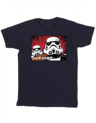 Stormtrooper japansk T-skjorte for menn