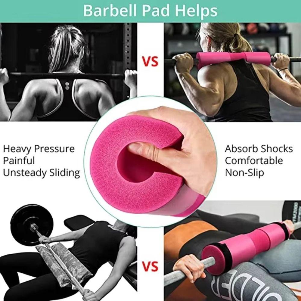 Foam Weight Bar Pad Comfortable Bar Padding Shoulders Support Barbell Pad Bodybuilding Gym