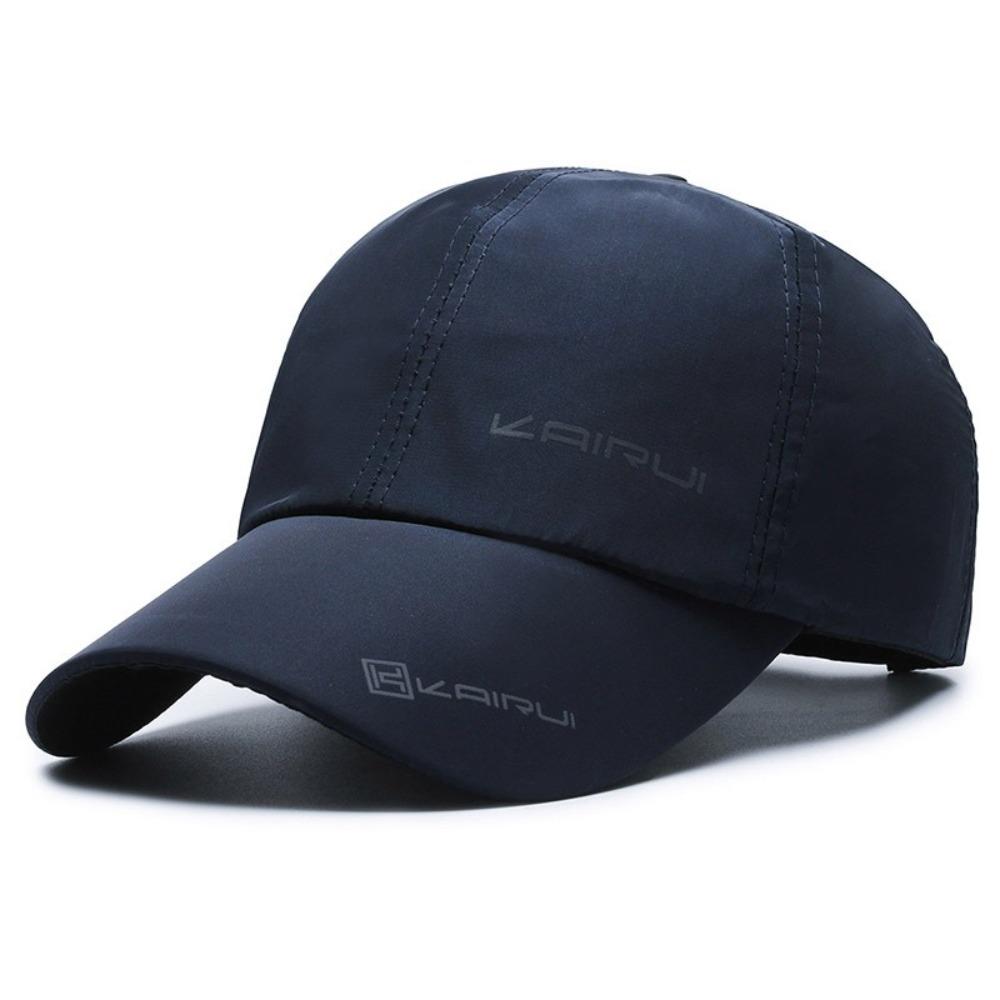 

Модна однотонна бейсболка Snapback Застібка-кнопка Унісекс Бейсбольна кепка Кепка тата Кепка Snapback Літня кепка Темно-синій