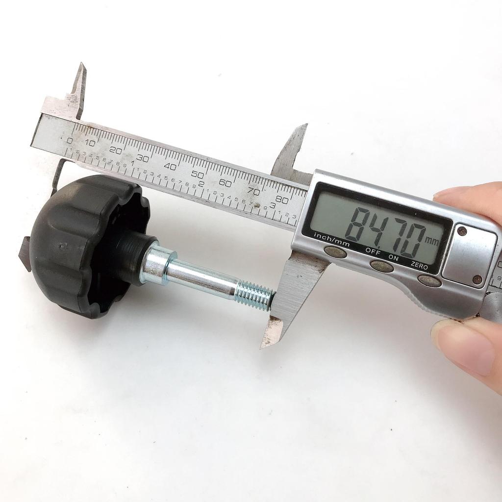 Fan Car M8 Hand-Tightening Bolt with Plastic Knob Handle Screw