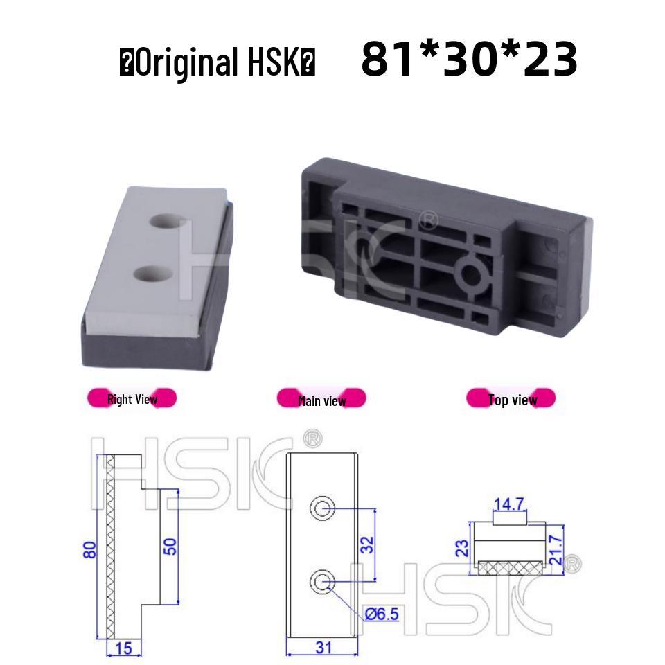 Automatic & Semi-Automatic Edge Banding Machine Accessories: Conveying Chain Block & Pressure Roller for Woodworking Machinery