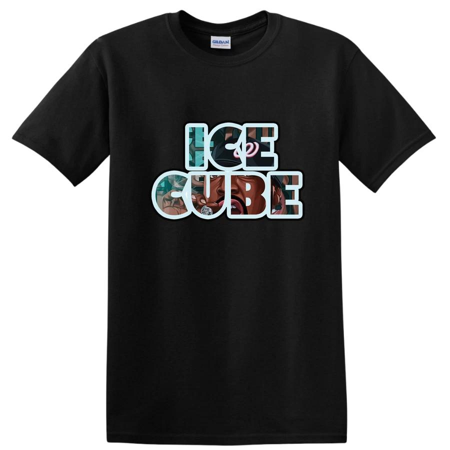 Ice Cube Graphic Art T Shirt Hip Hop Vintage Style Tee for Music Fans S