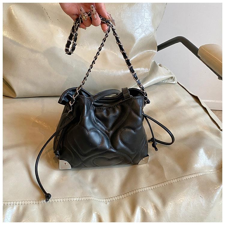 Eimerbeutel für Herbst- und Wintermode, Retro-Diamant, Nischen-einfache Wahl.