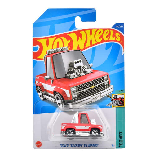 Hot Wheels Basic Car Tuned '83 Chevy Silverado (Ages 3 and Up) HHF50