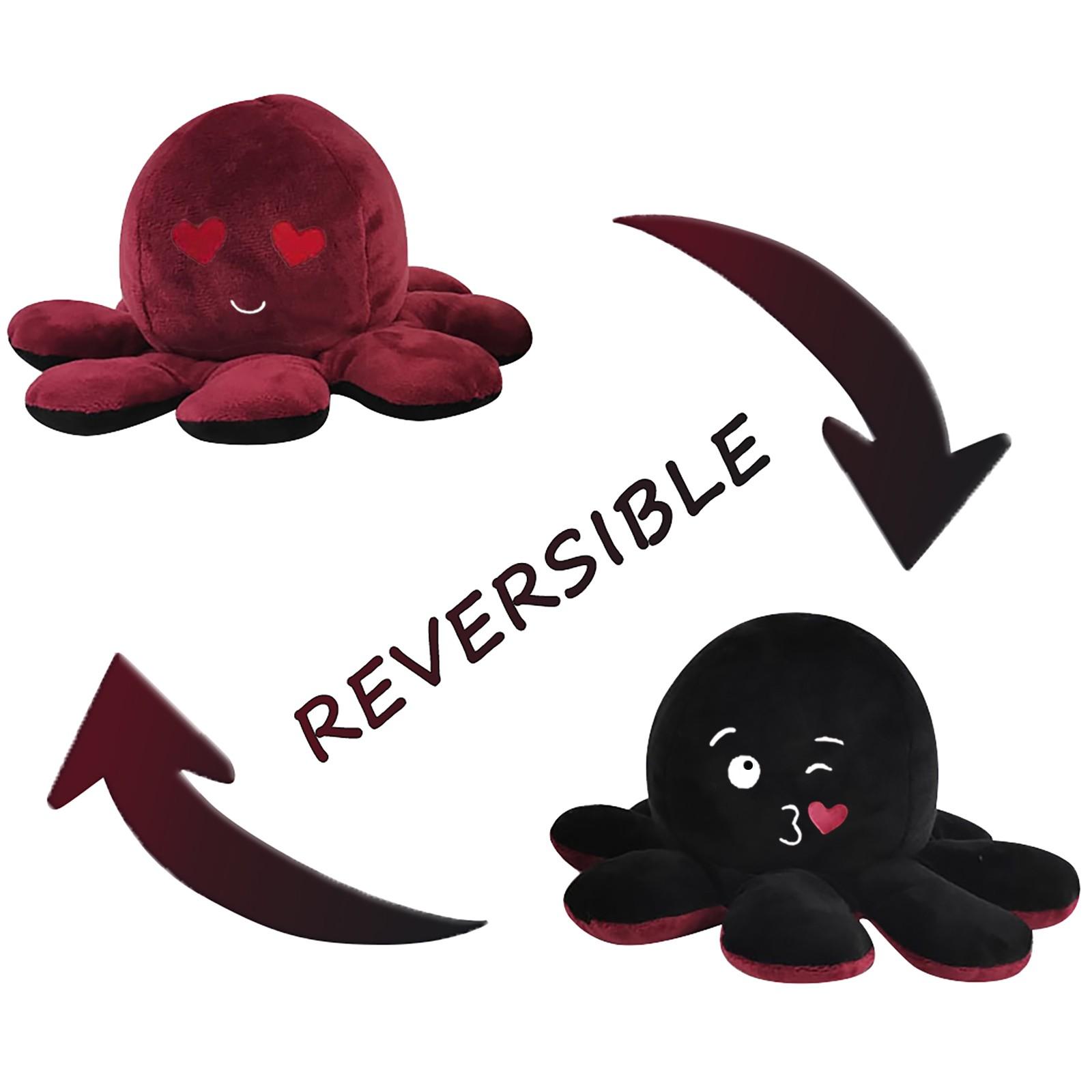 

Дитячий м який подарунок, милі плюшеві іграшки, двостороння лялька-перекидка, м яка двостороння