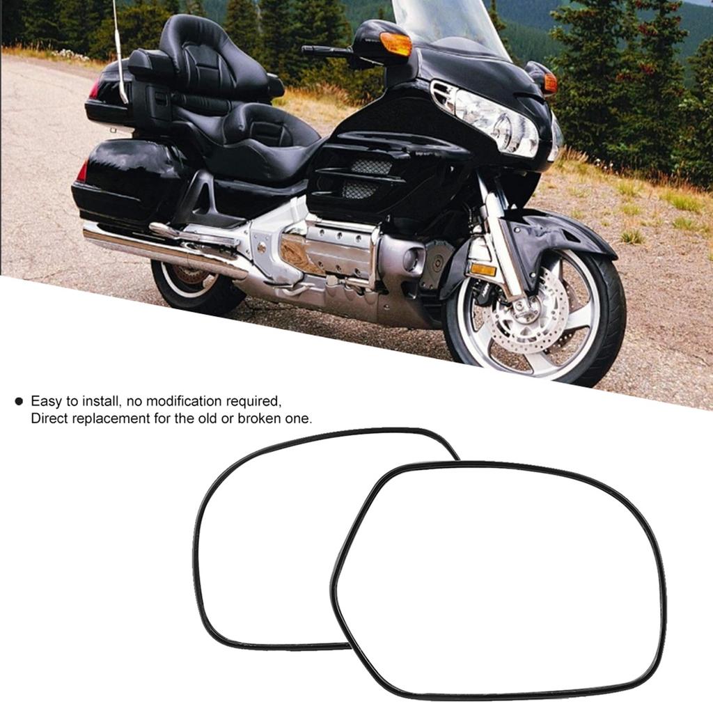 Pair of Left and Right Side Rearview Mirror Fits for Honda GoldWing 1800 F6B