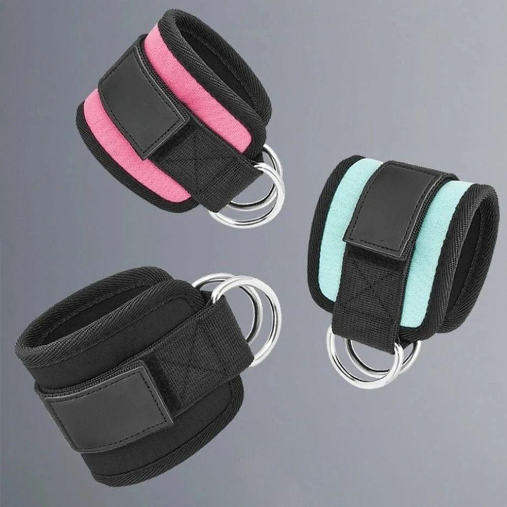 Adjustable Ankle Cuffs Polyester Glute Kickback Straps New Padded Wrist Cuffs  Workout Accessories