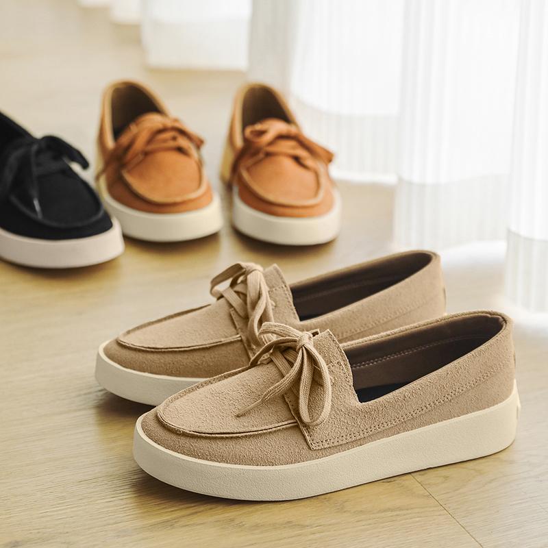 Fashion New Men Casual Shoes Luxury Mens Loafers Handmade All-match Leather Men's Flats Moccasins Slip on Flats Male Luxe Walking Shoes