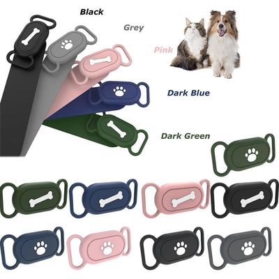 Waterproof Silicone Case For Samsung Galaxy SmartTag2 Dog Collar Holder Pet Tracker Accessory for Dog Cat Collars