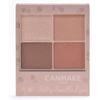 Canmake Silky Souffle Eyes  Matte Type  M02 Chai Brick Eye Shadow Matte Eye Shadow 4 Color Eye Shadow 1  X 1  02 Chy Brick
