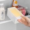 1Pieces Butter Dish With Cover Butter Fresh-keeping Box With Cutter Slicer Countertop Butter Box Outdoor Tableware