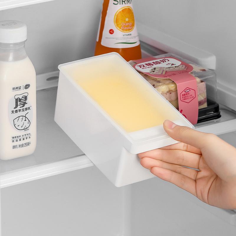 1Pieces Butter Dish With Cover Butter Fresh-keeping Box With Cutter Slicer Countertop Butter Box Outdoor Tableware