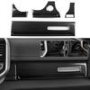 For Dodge RAM 1500 2500 3500 2019-2026 Car Center Console Dashboard Panel Cover Carbon Fiber Interior Sticker ABS Accessories