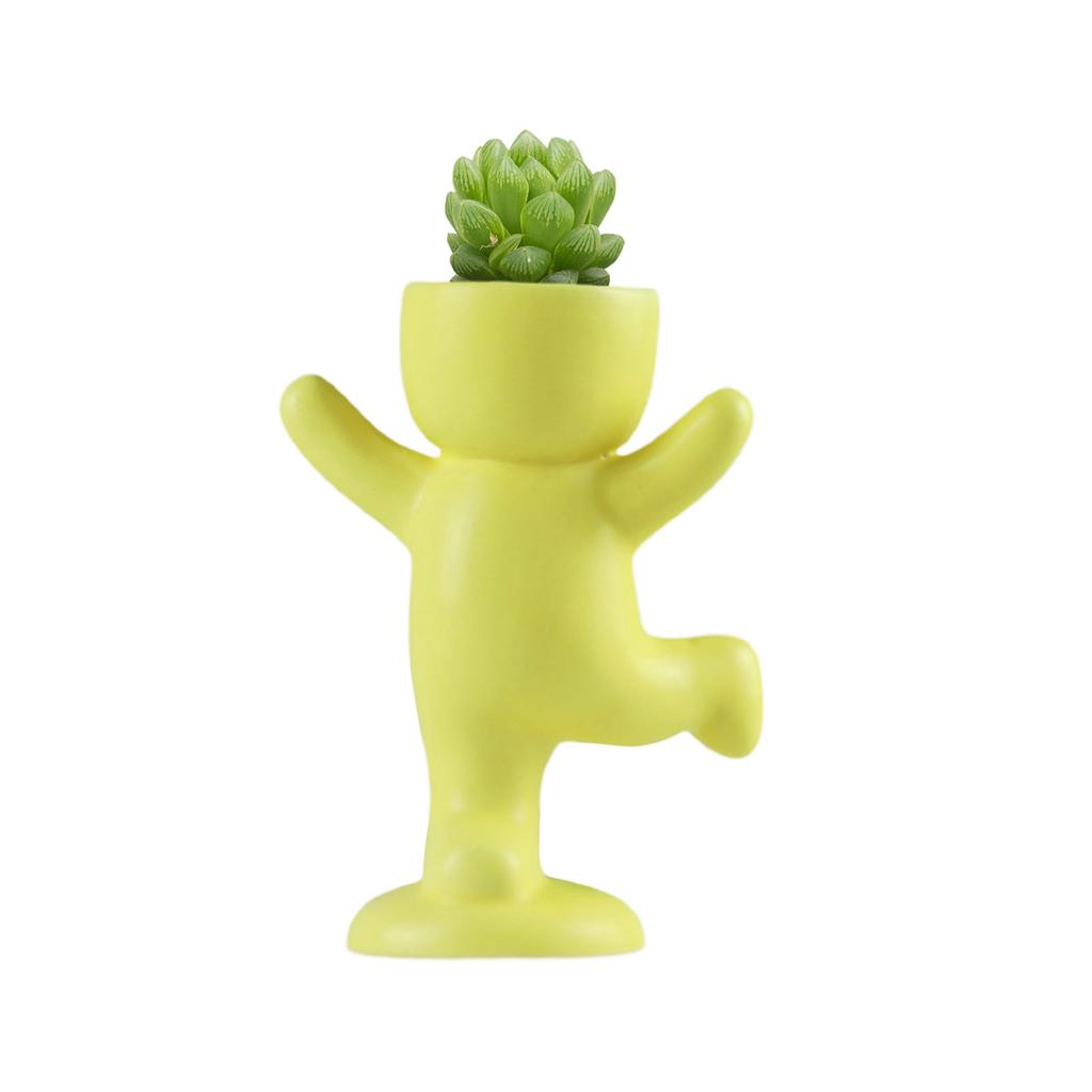 Ghiveci ceramic pentru plante, ghiveci de flori, vază, jardinieră, decorațiune de masă, ghiveci pentru suculente, vaze, decorațiuni pentru casă, ornamente, ghiveci de flori în formă umană