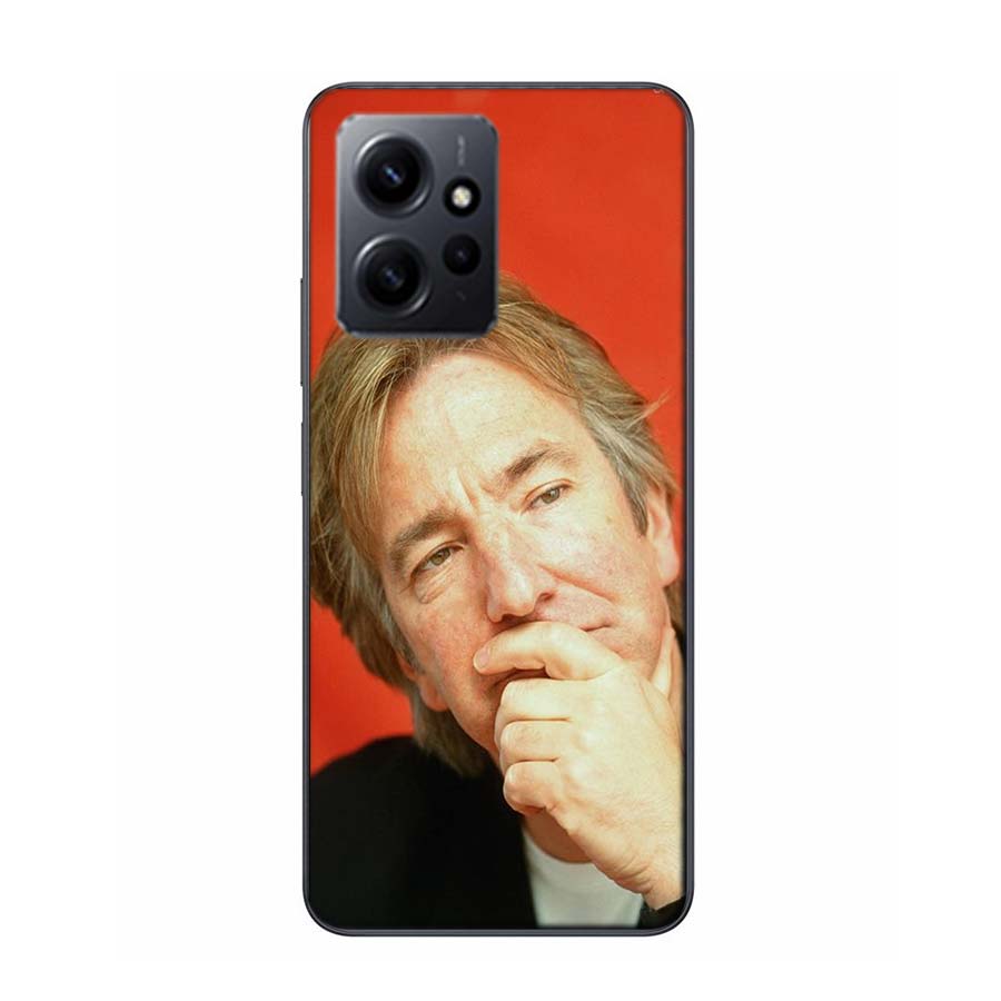 Alan Sidney Patrick Rickman Handyhülle Für Redmi 12 13C 12C 15C 9 10 10C Note 13 Pro Plus 14 15 Pro 9T 9C 9A TPU Weiche Hülle Klar