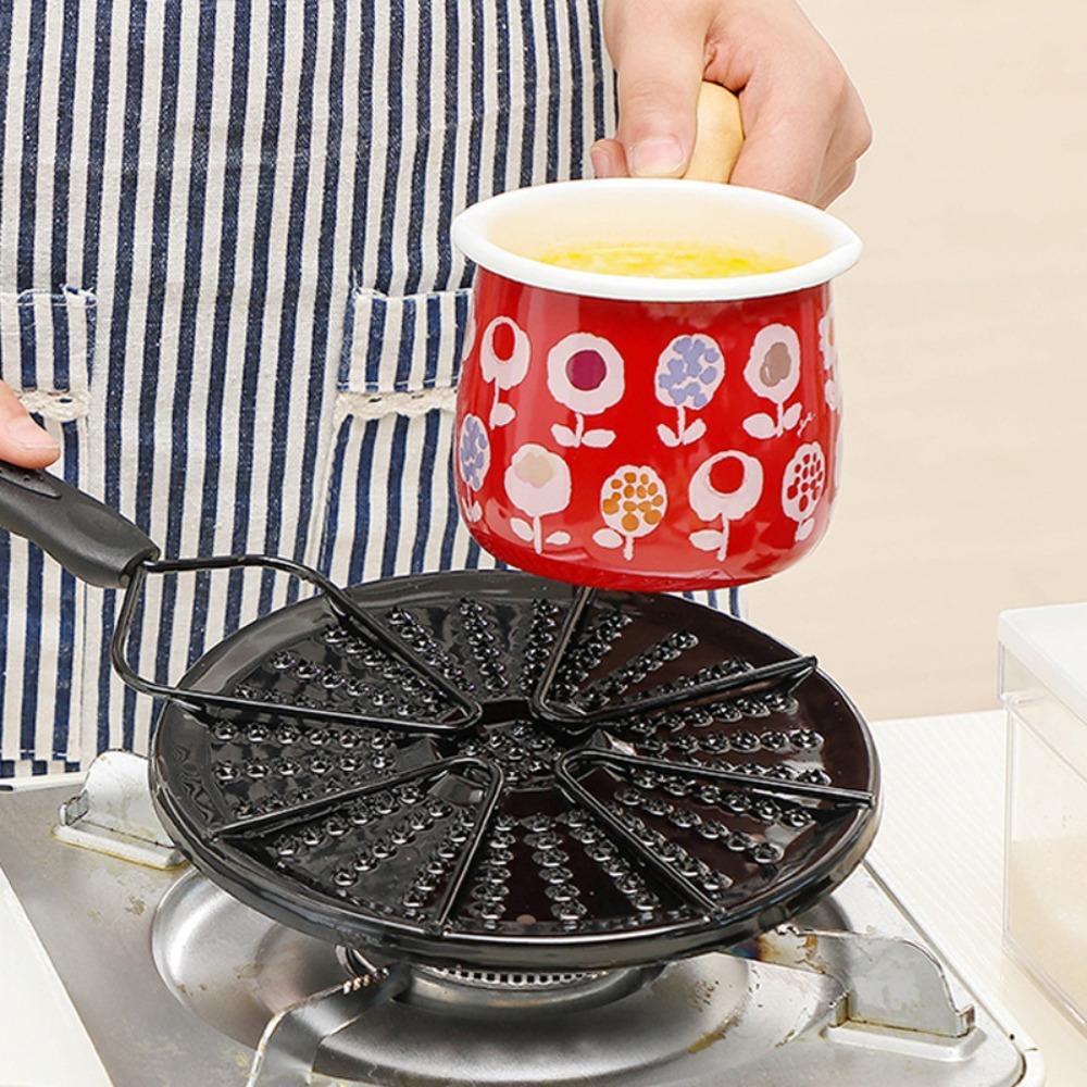Non-slip Stove Diffuser Energy-saving Thawing Tray Gas Cooker Heat Conduction Plate Kitchen