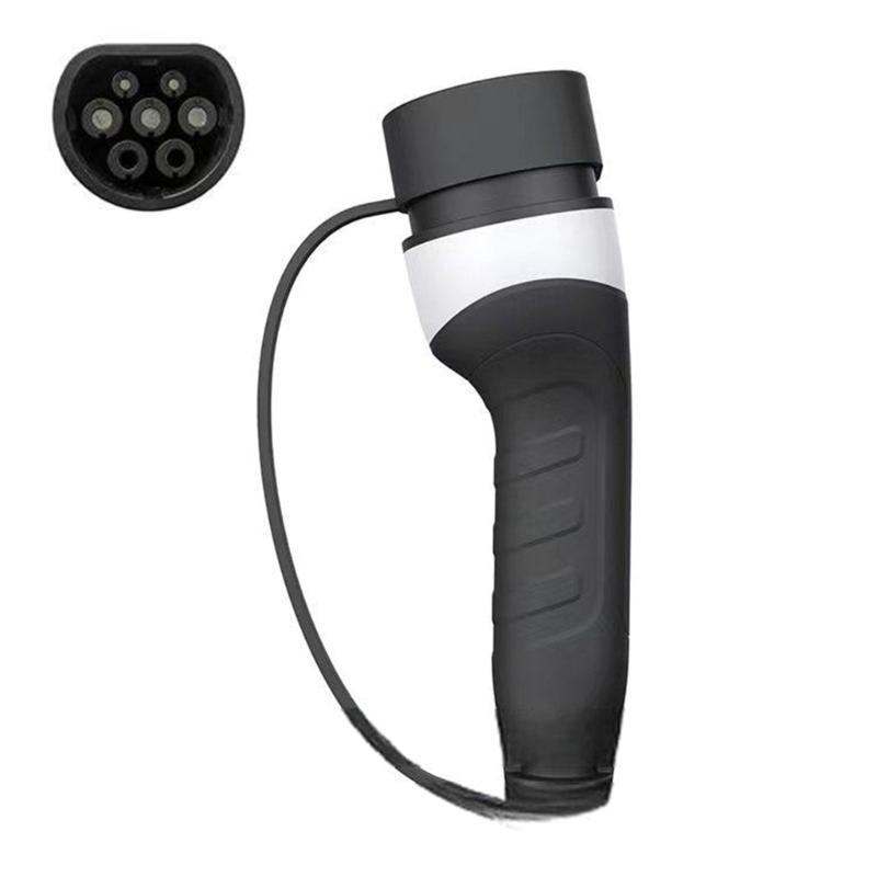 

Ergonomic Seven Pin Electric Vehicle Charging Converter Adapter 16A 32A Type 2 Plug for International Travel Commercial