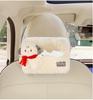 Cartoon Hanging Car Tissue Box - Cute Decorative Pull-out for Armrest