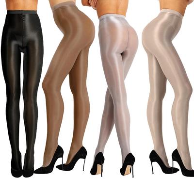 Damen Ultra Shine Oil Socks Dicke Tanzstrumpfhose Strumpfhosenstrümpfe