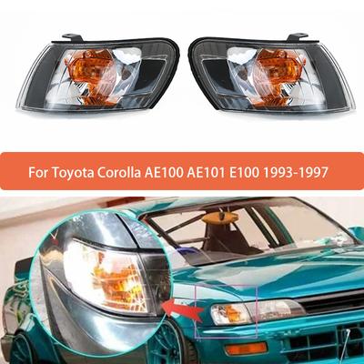 Corner Light Assembly For Toyota Corolla AE100 AE101 E100 1993 1994 1995 1996 1997 Car Front BumperTurn Signal Light