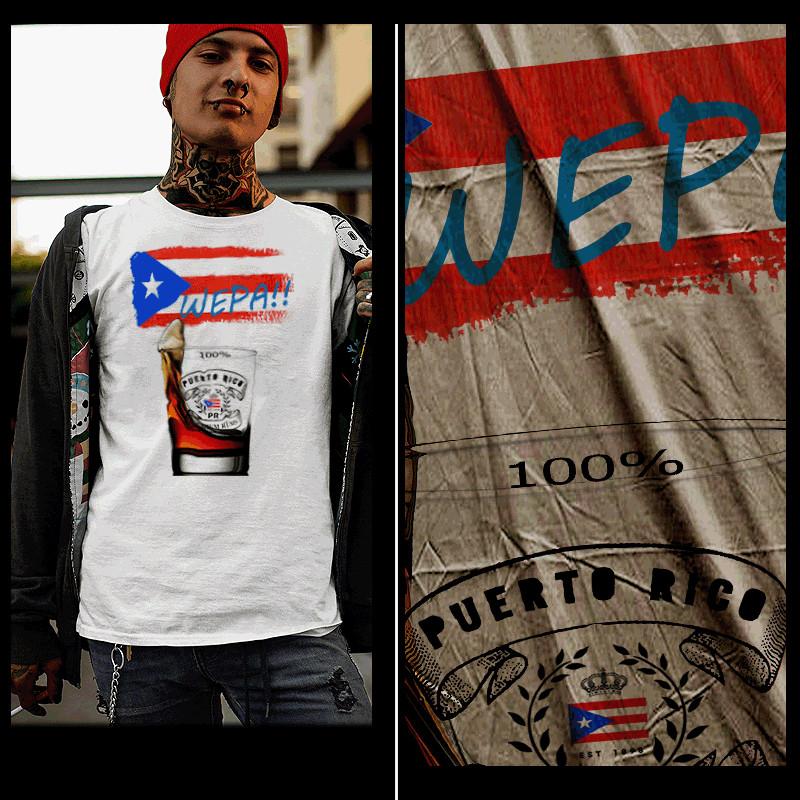 

Puerto Rico t-shirt Taino Boricua the Bronx Puerto Rican Parade Borinquen Rum 2XL