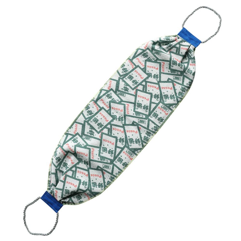 

New Coarse Sand Bath Stain Remover Washcloth Strong Long Back Scrubber Durable Scrubbing Towel Bathroom Supplies зелёный