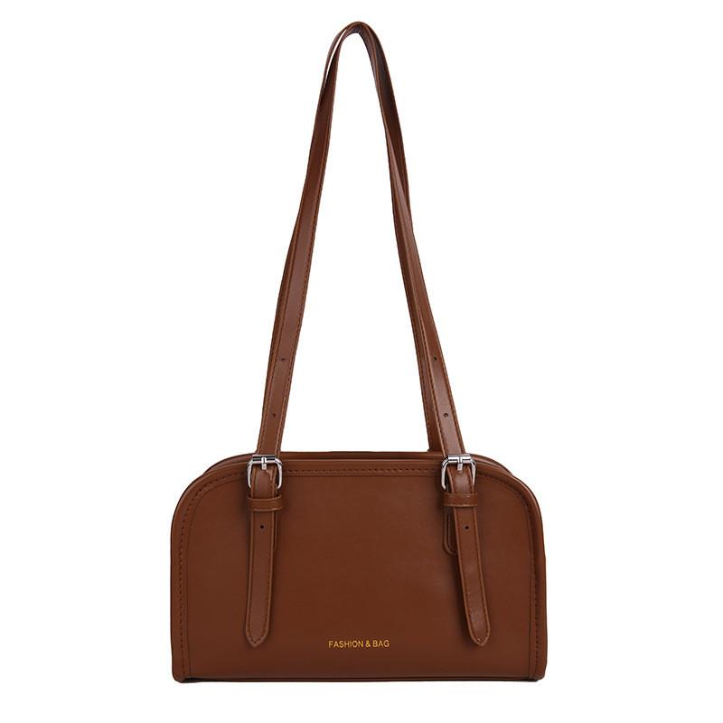 Pu-Kissen-Tasche für Damen mit Reißverschluss und innerem Handyfach für den lässigen täglichen Gebrauch