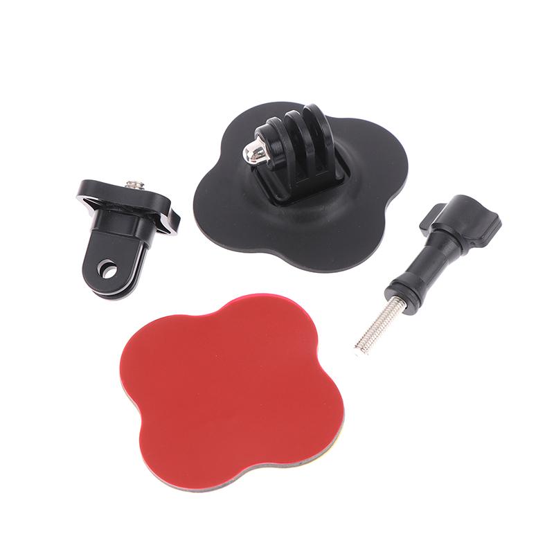 Universelle flexible Helmhalterung für 13 12 11 10 9 Insta360 X4 X5 Ace Pro Sportkamera Gebogene flache Klebebasis Zubehör